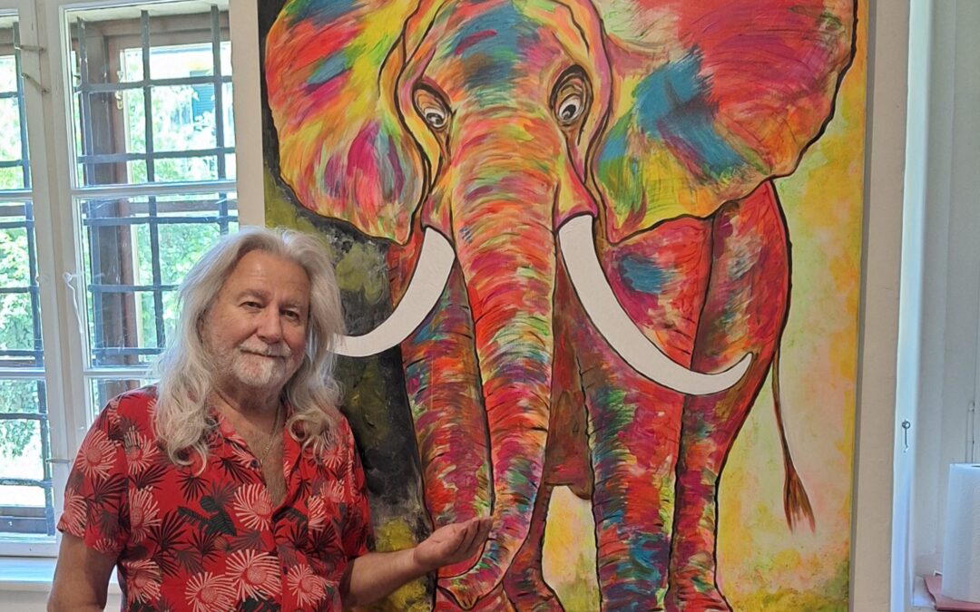 Ausstellung im Atelier Künstlertreff   “ Kunterbunt und Farbenfroh „